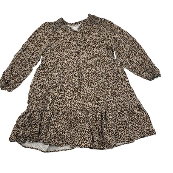 Zara Other - Zara Black Neutral Floral Dress